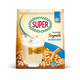 super cereal nutremill soymilk no sugar added front