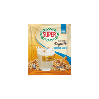 super cereal nutremill soymilk no sugar added sachet