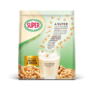 super cereal nutremill soymilk original back