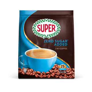 super coffee signature zero sugar front