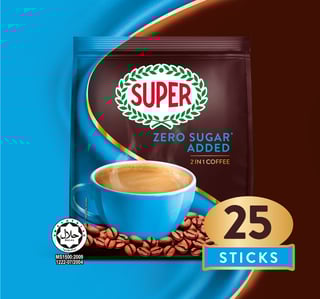 super coffee signature zero sugar teaser