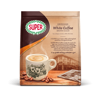 super coffee white brown sugar back