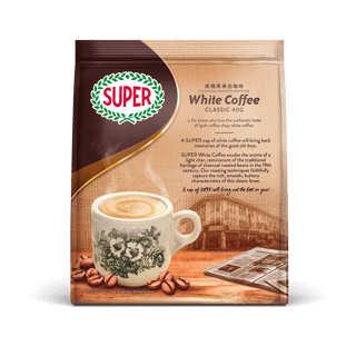super coffee white classic back
