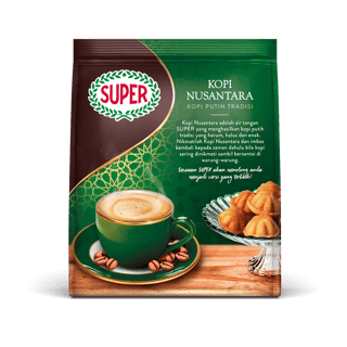super coffee white kopi nusantara back