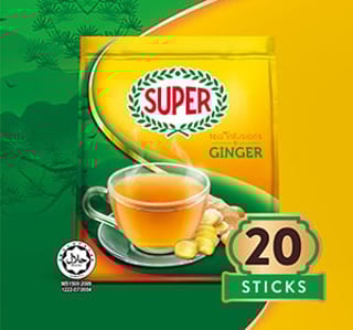 super tea clear ginger tea teaser