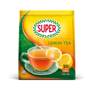 super tea clear lemon tea front