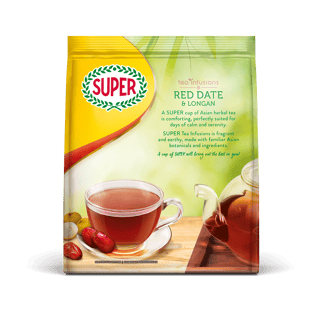 super tea clear red date longan back