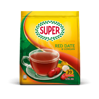 super tea clear red date longan front