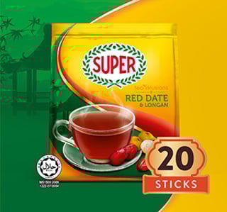 super tea clear red date longan teaser
