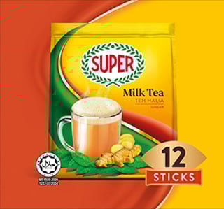 super tea milk teh halia teaser